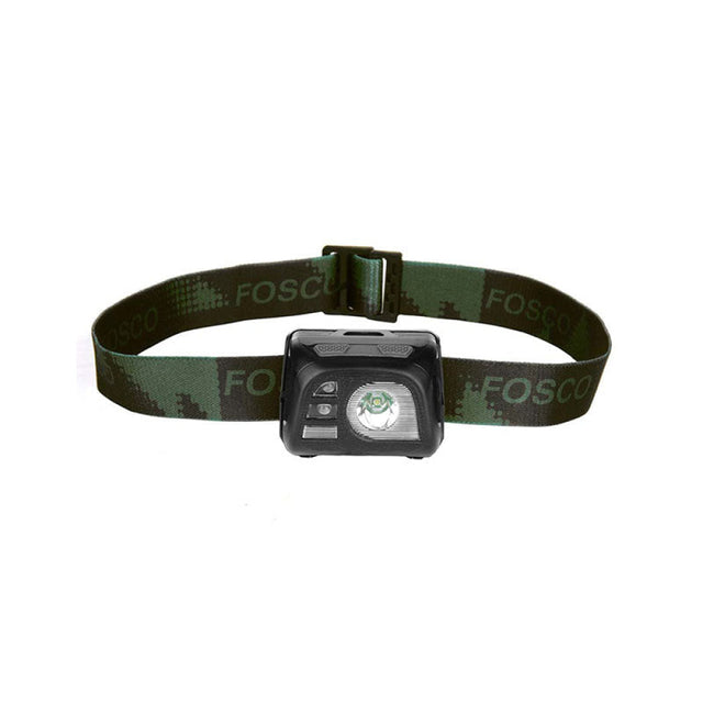 Fosco Industries - Lampada Frontale Tactical Black