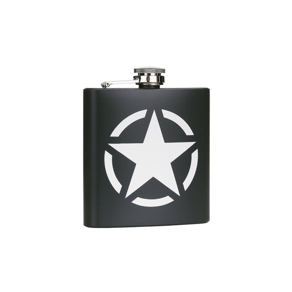 Fostex - Fiaschetta Acciaio Inox 6Oz Us Army Star