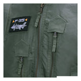 Fostex Garments - Giacca Da Volo F-35 Verde