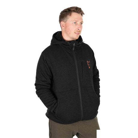 Fox - Collection Sherpa Hoody Black/Orange