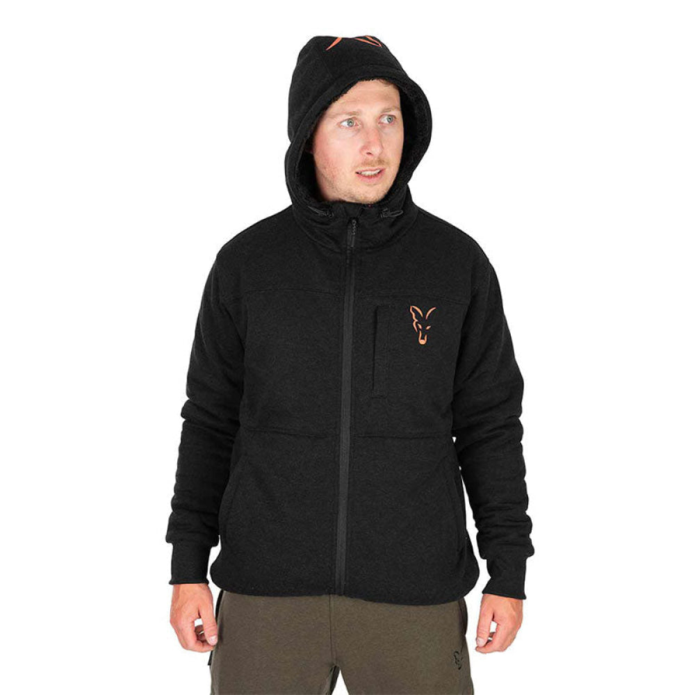 Fox - Collection Sherpa Hoody Black/Orange