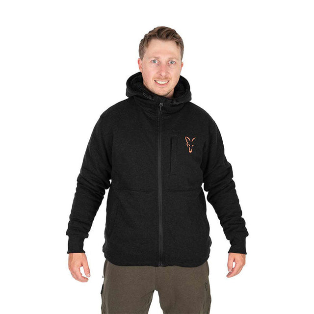 Fox - Collection Sherpa Hoody Black/Orange M