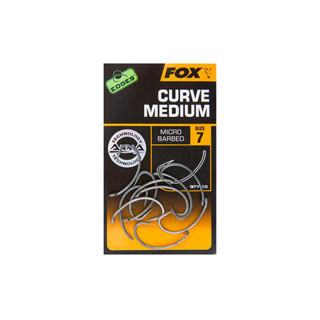 Fox - Edges™ Armapoint Curve Medium Size 5 (Qty 10)