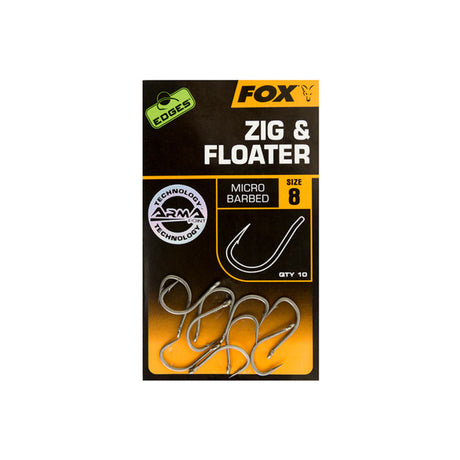 Fox - Edges™ Armapoint Zig & Floater Size 8 (10Pz)