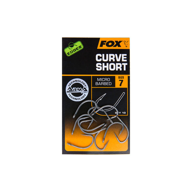 Fox - Edges™ Curve Short Micro Barbed Size 5