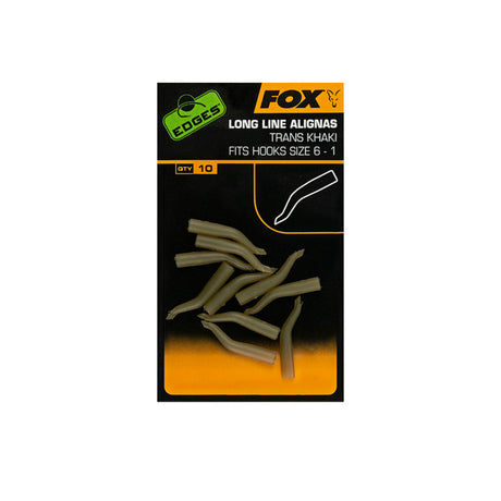 Fox - Edges™ Line Alignas For Hook Sizes 1-5 Tras Khaki (10 Pz)