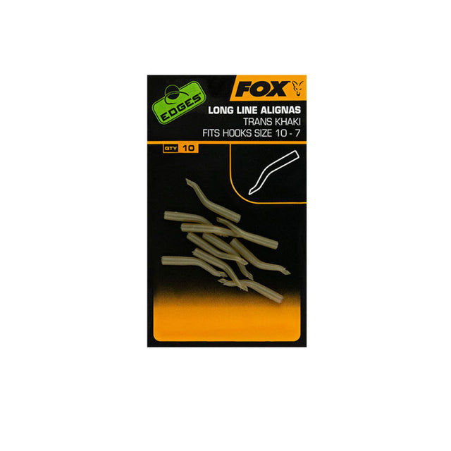 Fox - Edges™ Line Alignas For Hook Sizes 5-10 Tras Khaki (10 Pz)