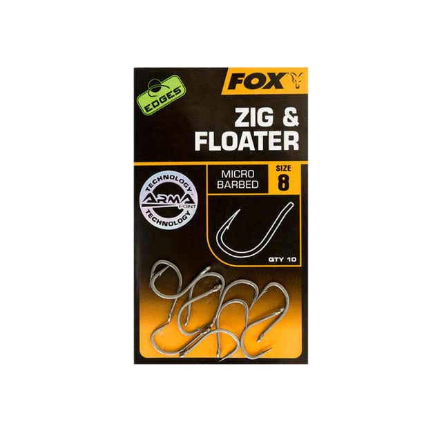 Fox - Edges™ Zig & Floater Micro Barbed Size 10 (10Pz)