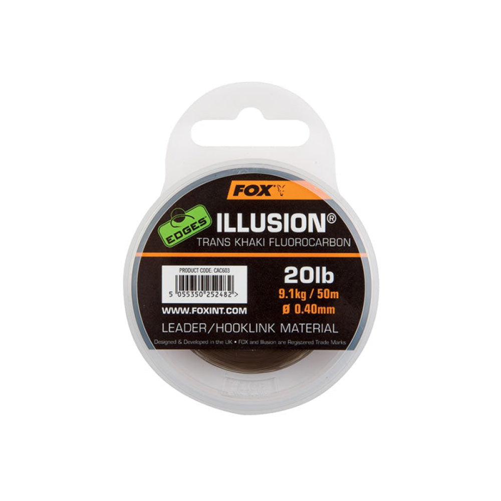 Fox - Fluorocarbon Illusion Trans Khaki 20Lb