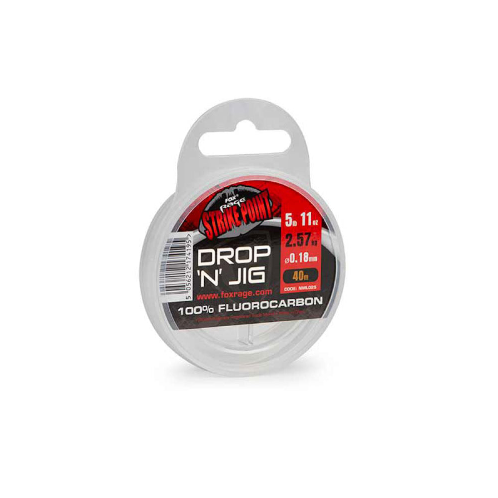 Fox Rage - Strike Point Drop ’N’ Jig 100% Fluorocarbon