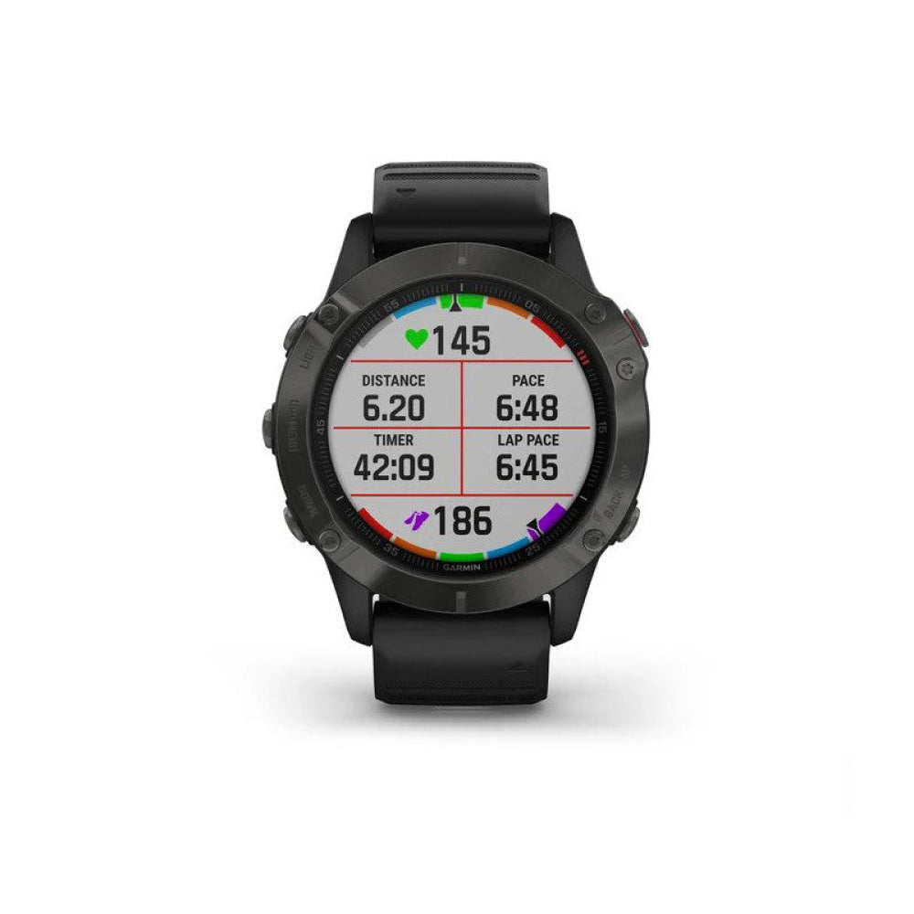 Garmin - Fēnix 6 Sapphire Premium Multisport Gps Watch