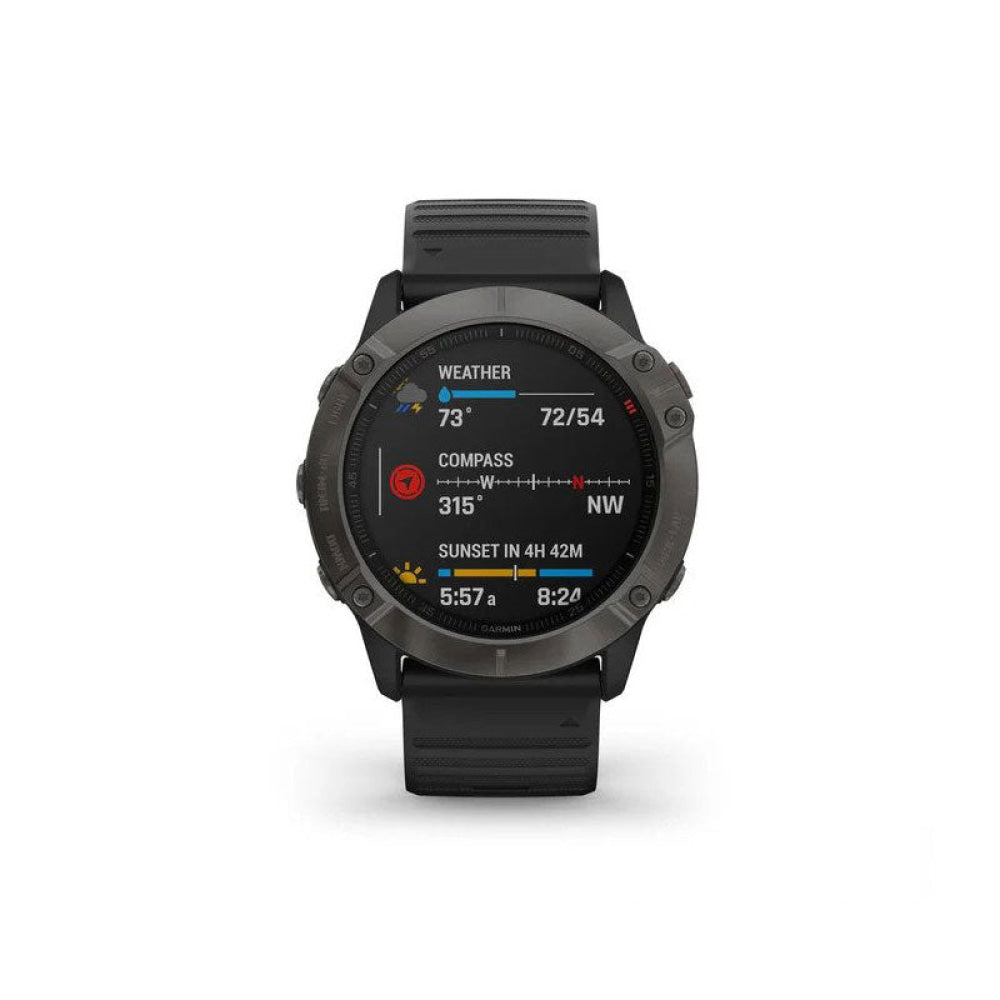 Garmin - Fēnix 6X Sapphire Ultimate Multisport Gps Watch