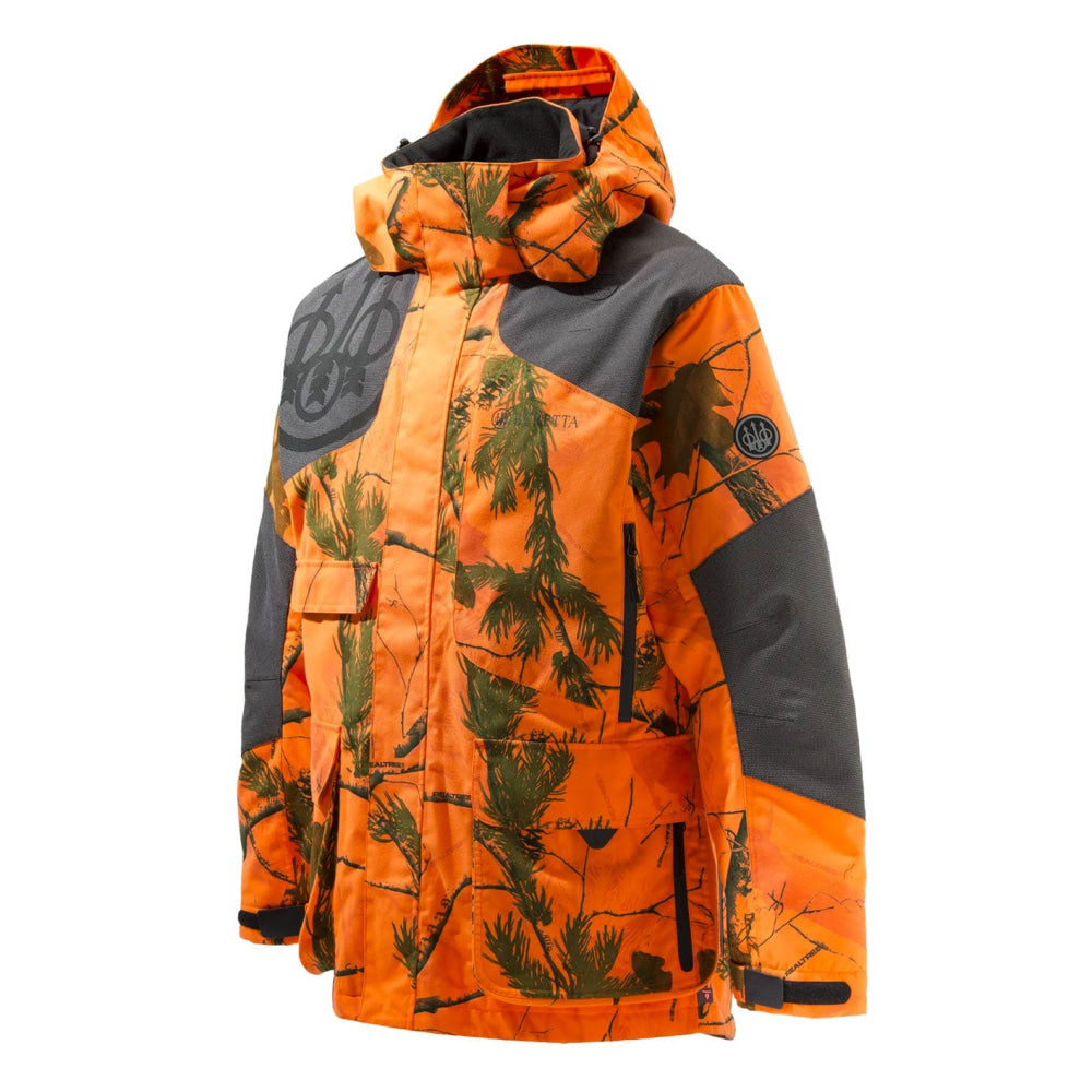 JACKET BERETTA INSULATED STATIC EVO JACKET Realtree Ap Camo Hd Orange