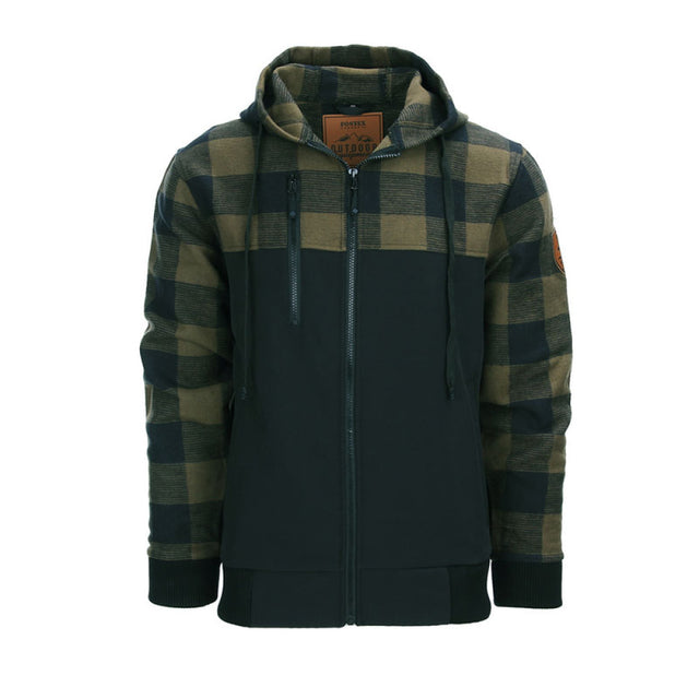 Giacca - Fostex Lumbershell Jacket Zwart/Olive S