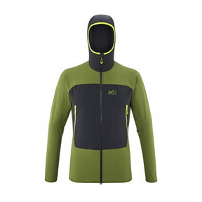 Giacca - Millet Fusion Xcs Hoodie M 9453 Fern/Noir Antivento