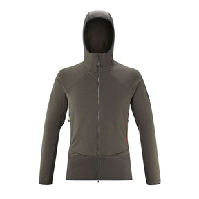 Giacca Pile - Millet Trilogy Icon Power Hoodie Deep Jungle S
