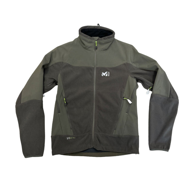 Giacca Pile - Millet Uomo Dual Softshell Jkt Gris Aluminium M