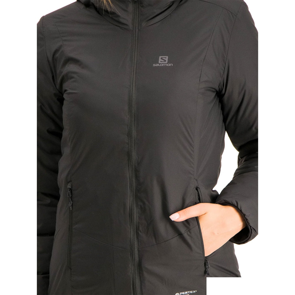 Giacca - Salomon Donna Drifter Loft Hoodie W Black Insulated Jacket