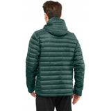 Giacca - Salomon Uomo Haloes Down Hoodie M Green Gables Jacket