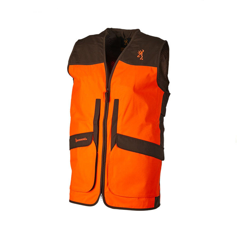 Gilet - Browning Hunting Vest Upland Visibility Orange Green S