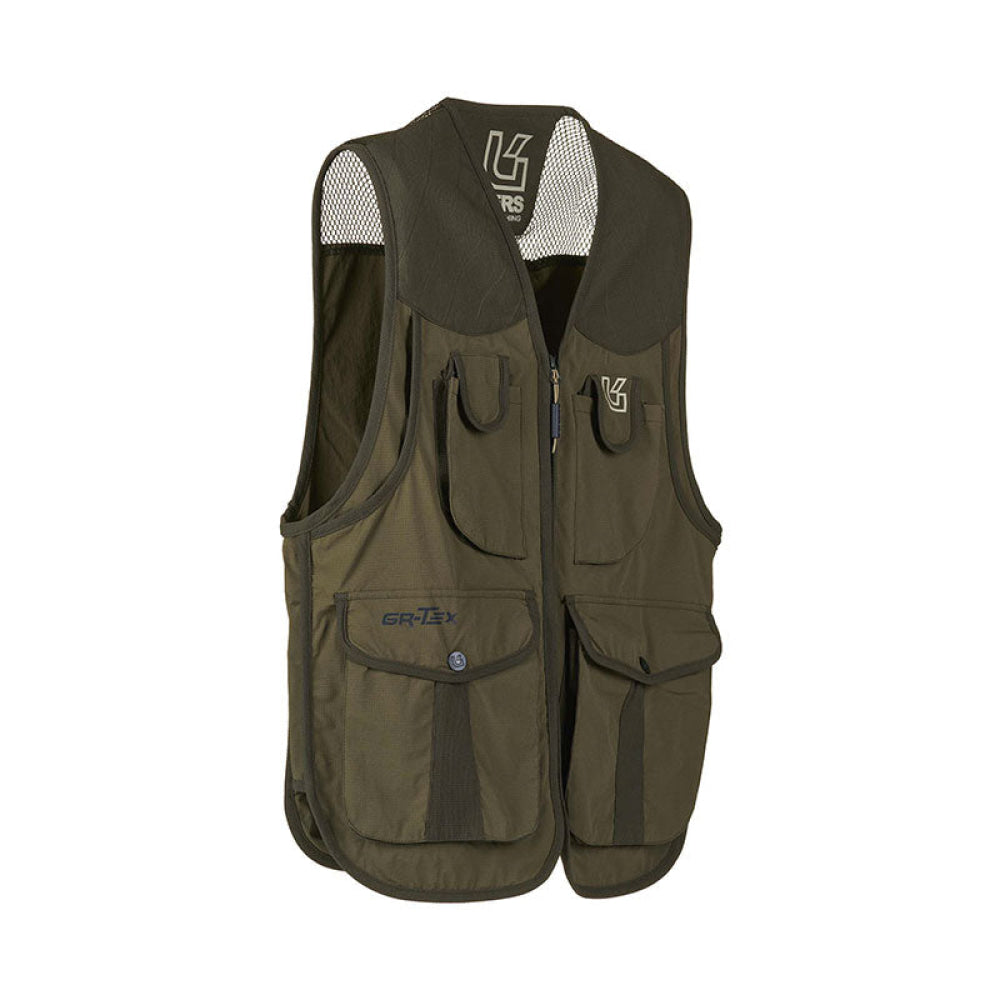 Gilet - Uomo Univers Caccia Rete Elasticizzato Verde