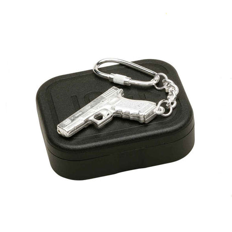 Glock - Portachiave Pistola Gen4 Silver