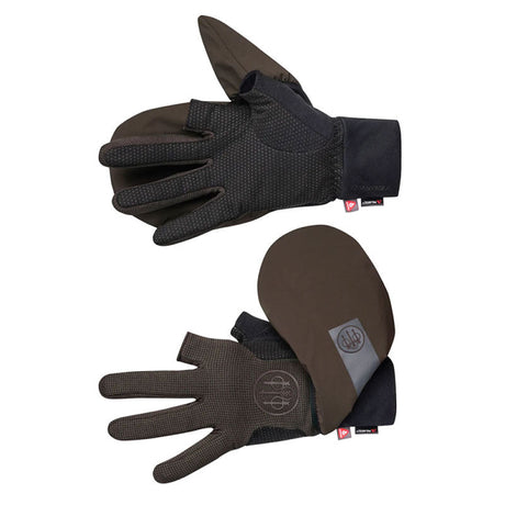 Guanti - Beretta Padded Double Gloves Brown Bark