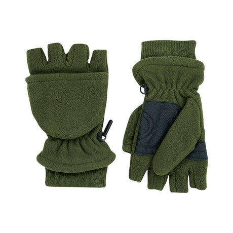 Guanti - Jack Pyke Fleece Shooters Mitt Green Taglia M