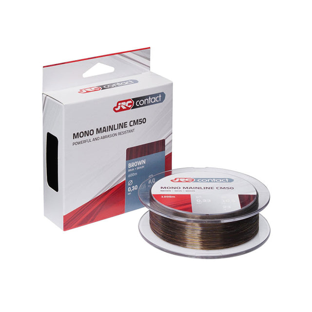 Jrc - Contact Mono Mainline Cm50 Brown 600M Ø 0 28Mm 7 0Kg 15Lb