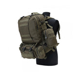 Js Tactical - Zaino D’assalto 50L Verde