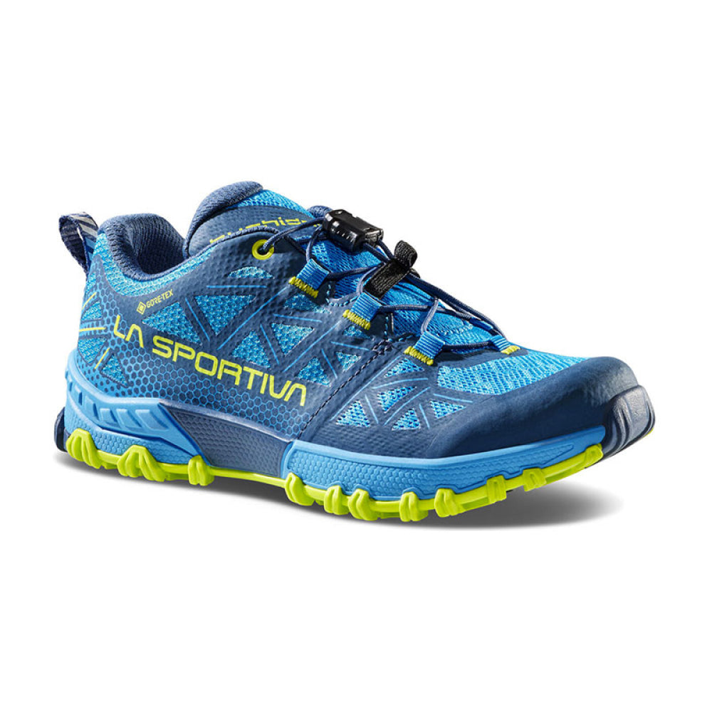 La Sportiva - Bimbo/A Bushido Ii Jr Gtx Storm Blue/Lime Punch 30