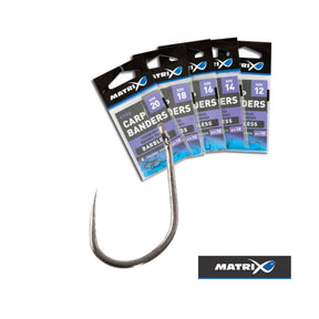 Matrix - Eyed Carp Banders Size 12 (10Pz)