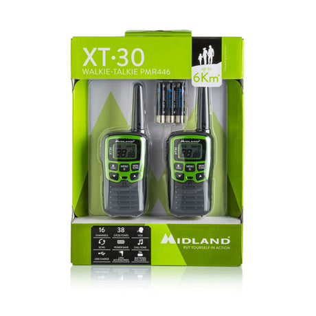 Midland - Xt30 Walkie-Talkie Pmr446 (Coppia)