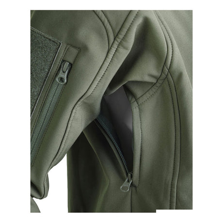 N.e.r.g Openland - Giacca Softshell Od Green