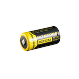 Nitecore - Nl166 Batteria Ricaricabile Al Litio 16340 / Rcr123A 3.7V 650Mah Li-Ion