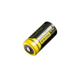 Nitecore - Nl166 Batteria Ricaricabile Al Litio 16340 / Rcr123A 3.7V 650Mah Li-Ion