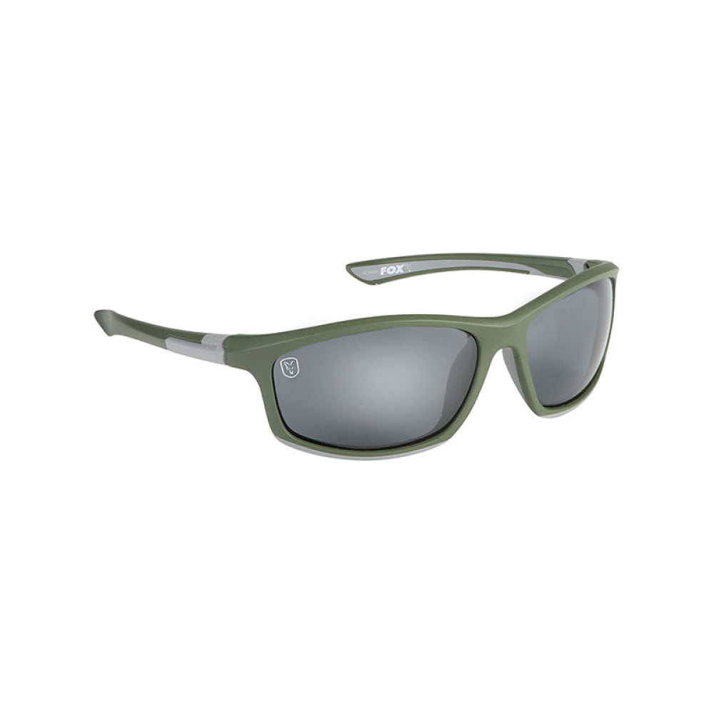 GLASSES FOX COLLECTION GREEN & SILVER FRAME/GREY LENS