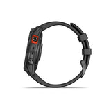 Orologio - Garmin Fēnix® 7 – Solar Edition Slate Grey Con Cinturino Black