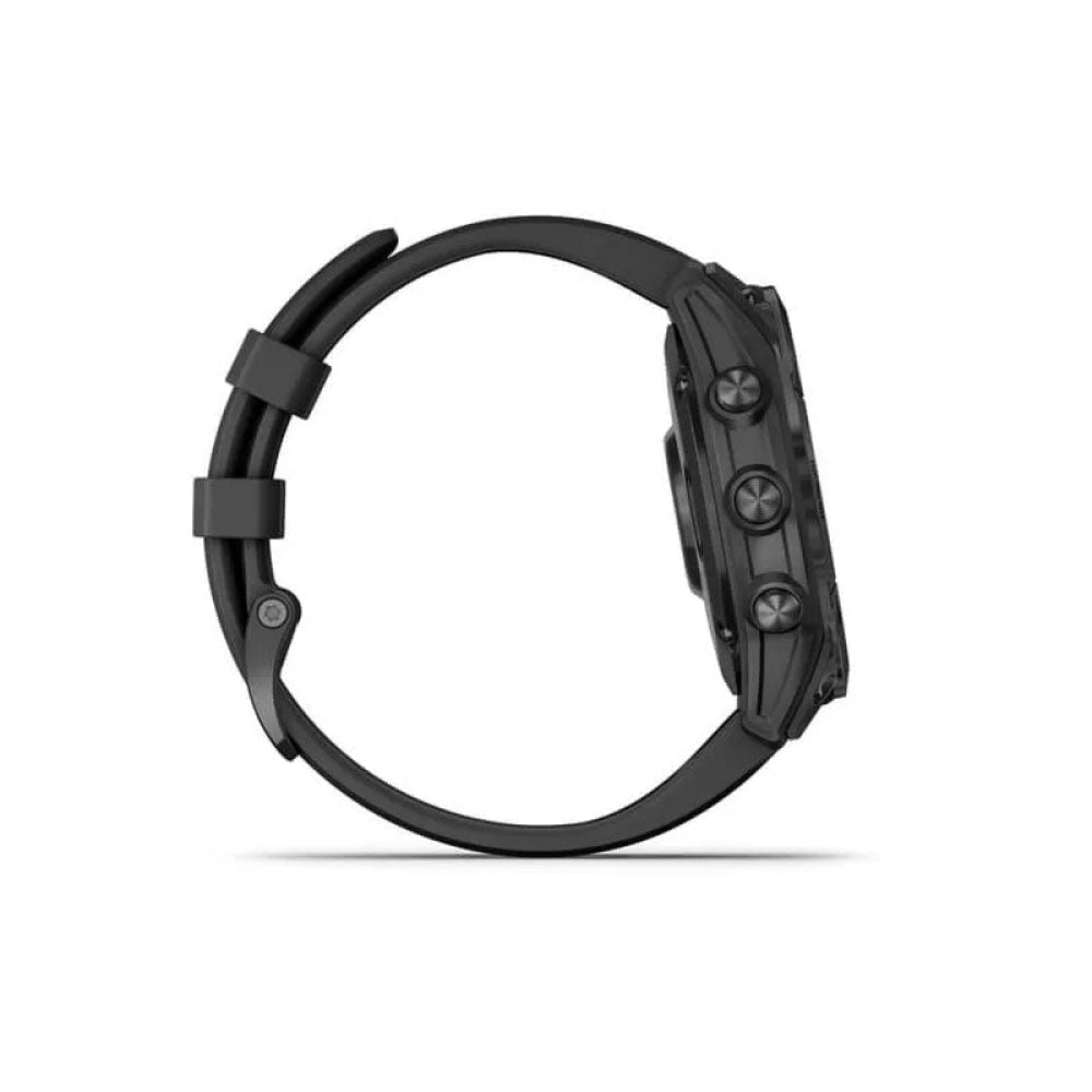 Orologio - Garmin Fēnix® 7 – Solar Edition Slate Grey Con Cinturino Black