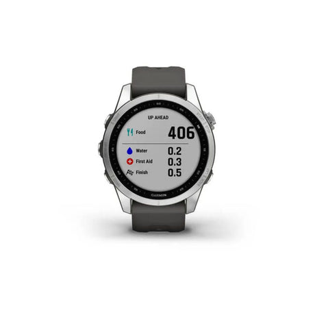 Orologio - Garmin Fēnix® 7S – Standard Edition Silver Con Cinturino Graphite