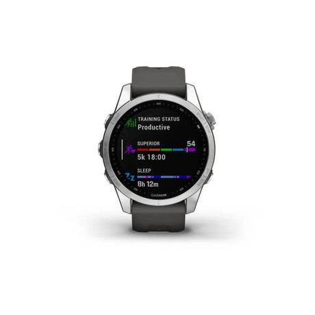 Orologio - Garmin Fēnix® 7S – Standard Edition Silver Con Cinturino Graphite