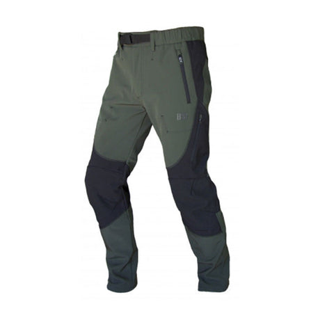 Pantalone - Bs3 Outdoor Soft Shell Verde/Nero 46