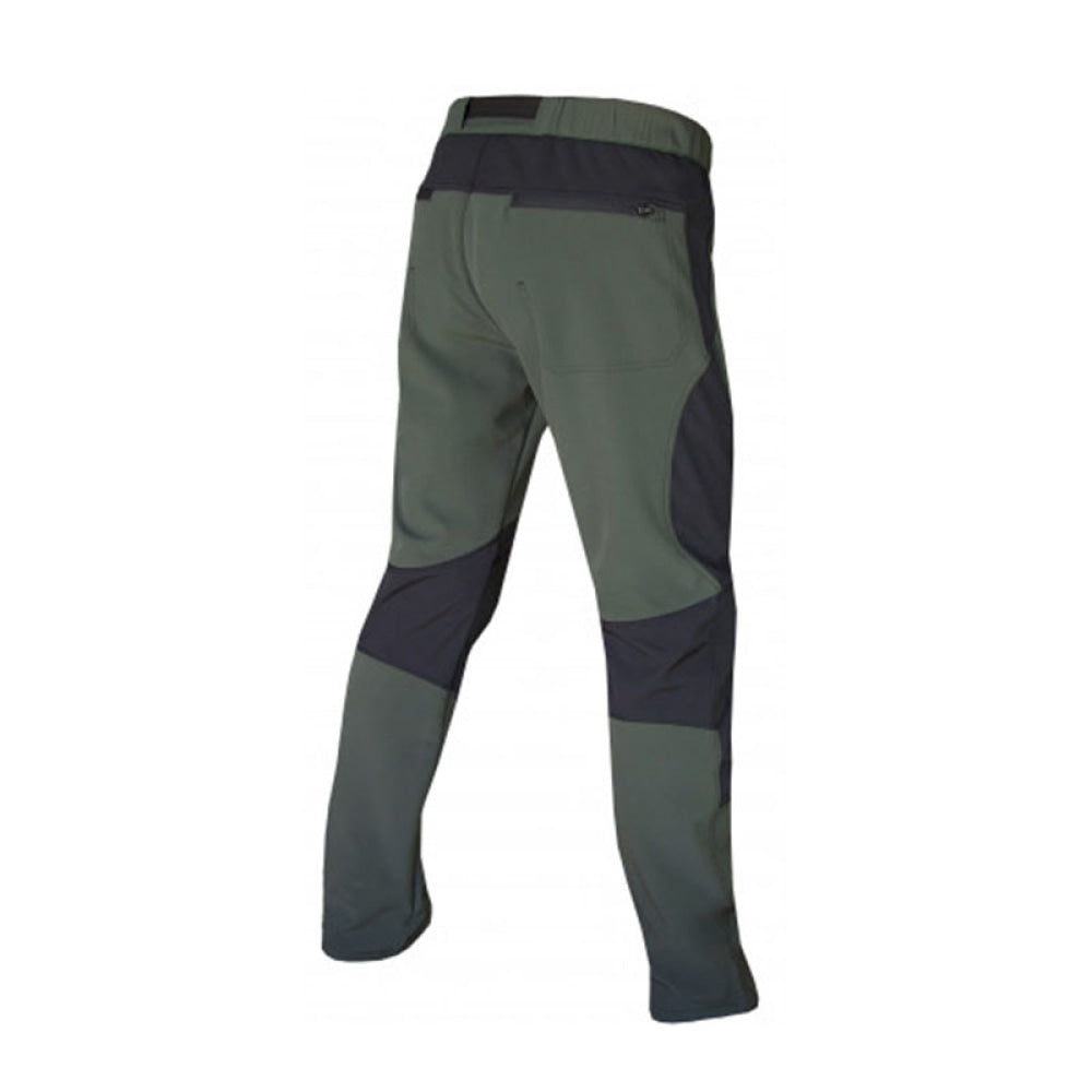 Pantalone - Bs3 Outdoor Soft Shell Verde/Nero