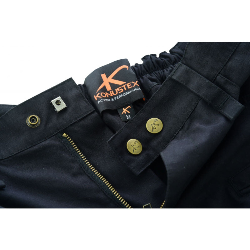 Pantalone - Konustex Tarsis Black Pant Ripstop