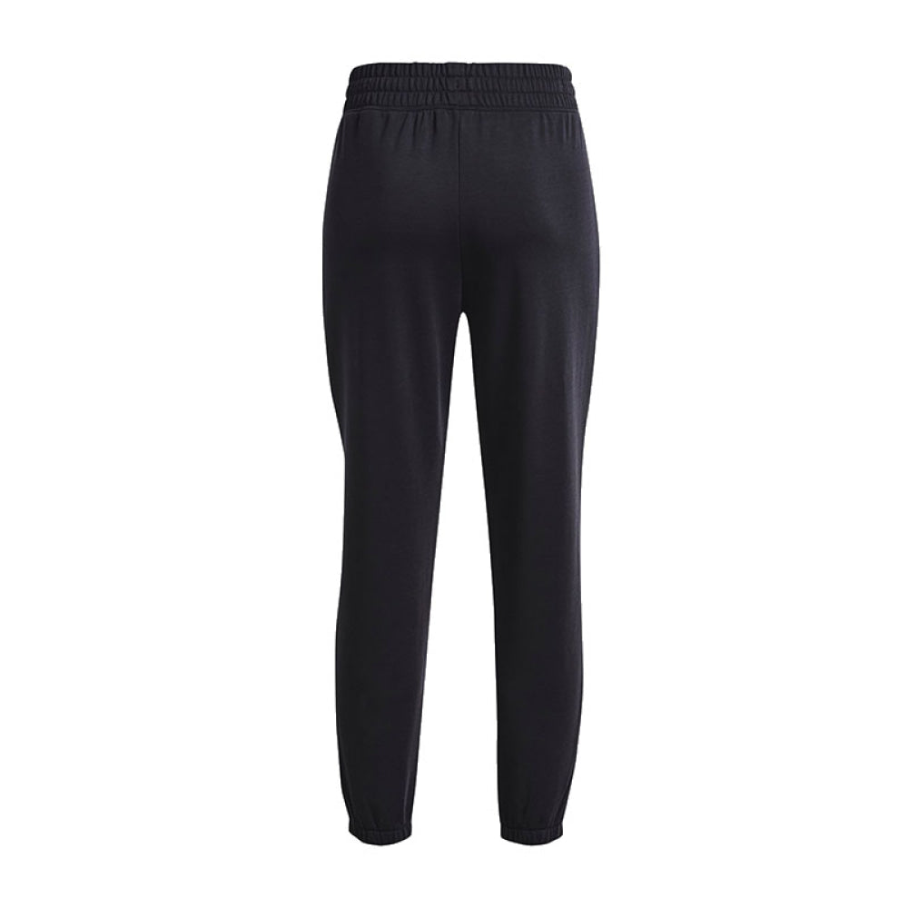 Pantalone - Under Armour Donna Jogger Rival Terry Black / White 001