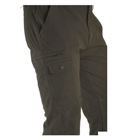 Pantalone - Uomo Univers Canvas Elasticizzato Verde