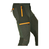 Pantalone - Uomo Univers Cordura® Elasticizzato Verde/Arancio