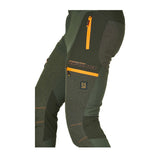 Pantalone - Uomo Univers Cordura® Elasticizzato Verde/Arancio