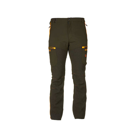 Pantalone - Uomo Univers Softshell U-Tex Verde/Arancio