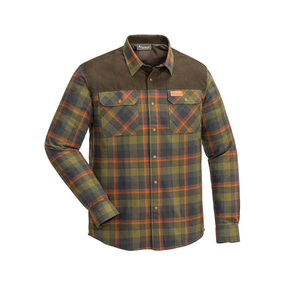 Pinewood - Camicia Douglas/9436 H.olive/Terracotta M